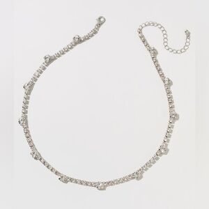 NWT Francesca’s Keely Silver Cupchain Strand Necklace